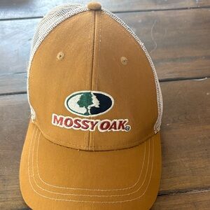 Mossy Oak Tan Mesh Back Cap